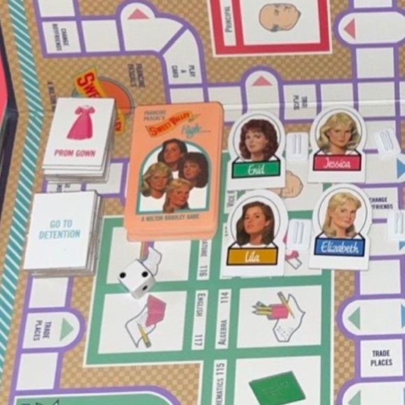 🎁 Vintage 1988 Sweet Valley High Board Game Milton Bradley USA Complete - Picture 3 of 6